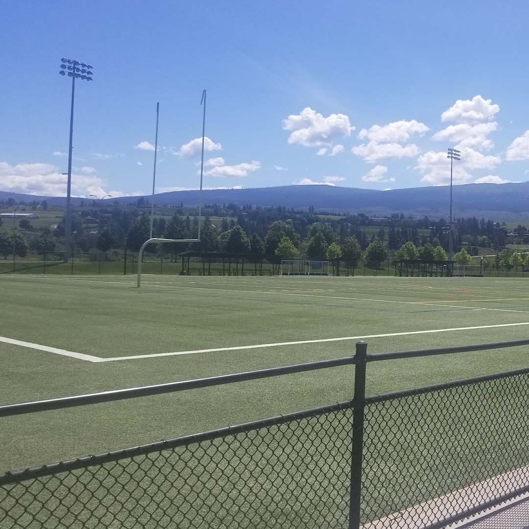 mission sports fields near kelowna south